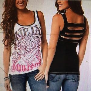 Metal Mulisha Kiss Kiss Tank